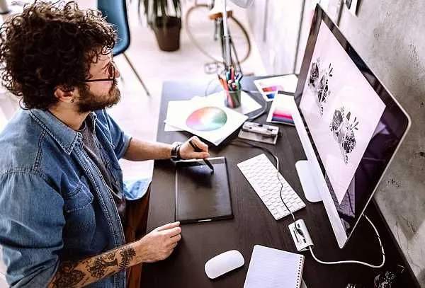 dizayner kerak corel photoshop tushunadigan