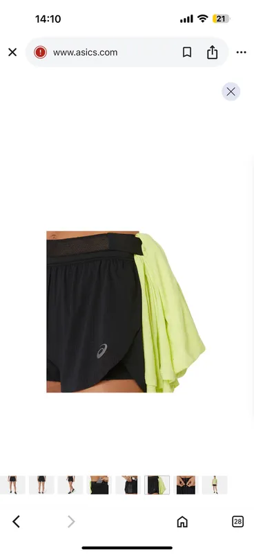 ASICS ayollar shortilari 6
