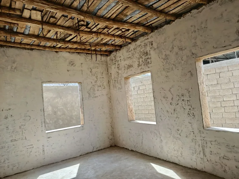 Pad mayak albastir suvoq qilamiz