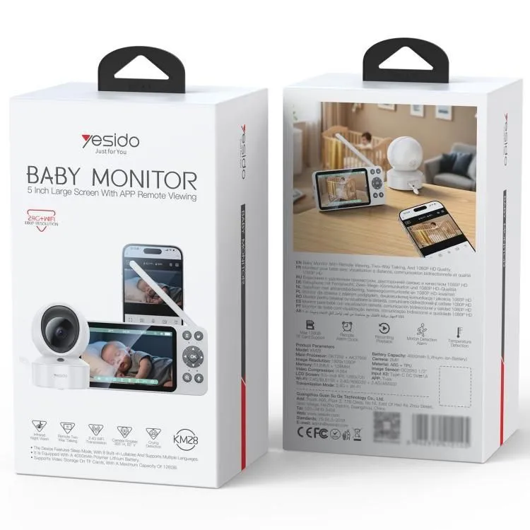 Aqilli Bolalar Kuzatuv Kamerasi, Smart Baby Monitor — фото 3