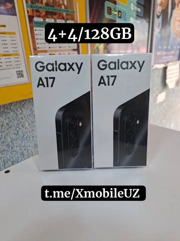 Samsung A17 4+4/128GB