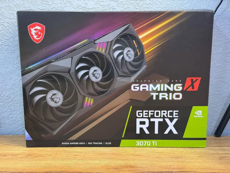 Rtx 3070ti Gaming X trio в идеальном состоянии 4