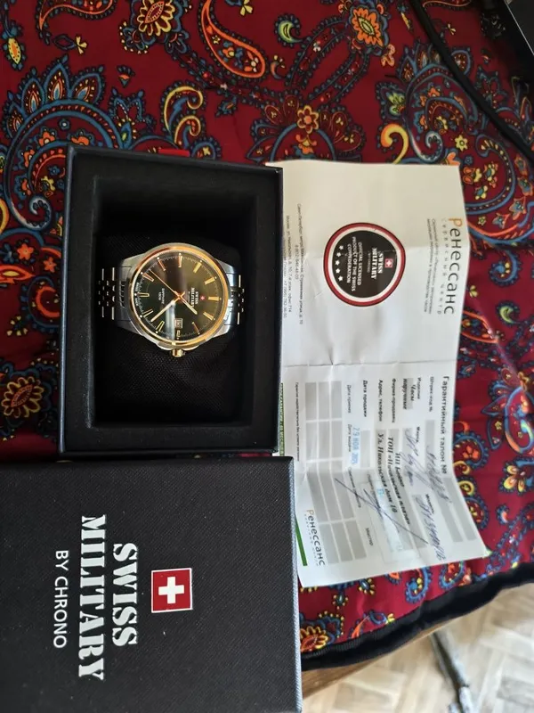 Часы swiss military original швейцарские