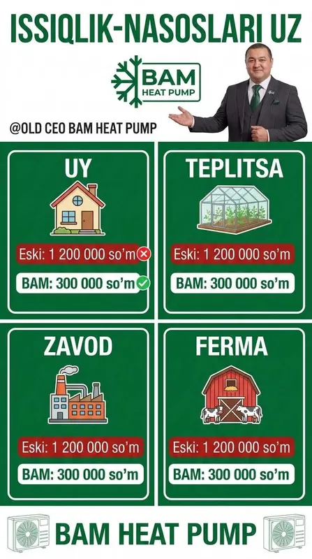 Fan Coil Тепловой Насос Яшнабад Issqilik Nasoslari Yashnobod Fankoyl 6
