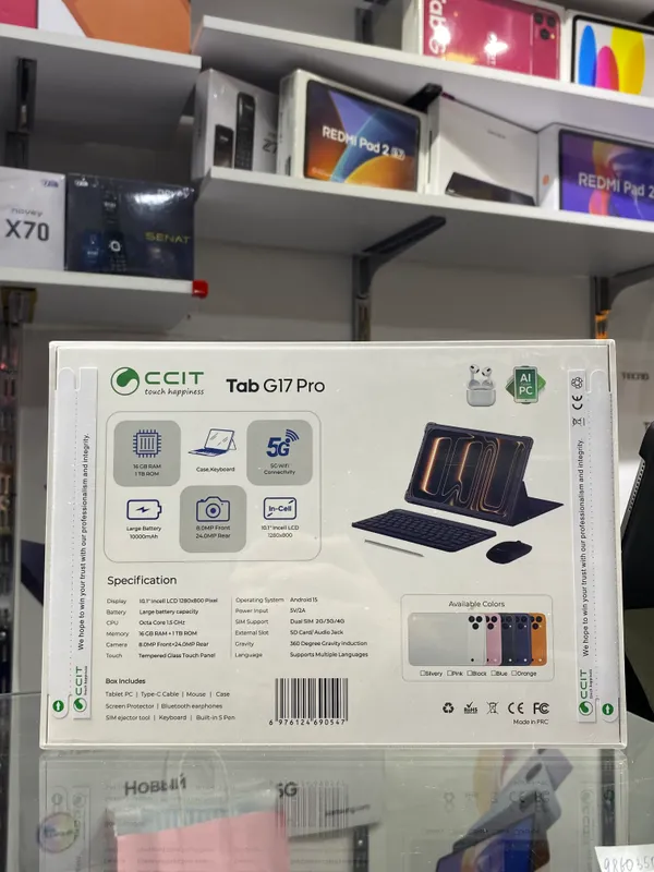 Planshet Tab G17 Pro Wi-Fi + Sim 2