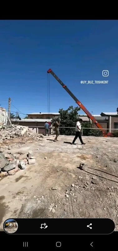 Уй бузиш демонтаж снос хизматларини киберамза — фото 2