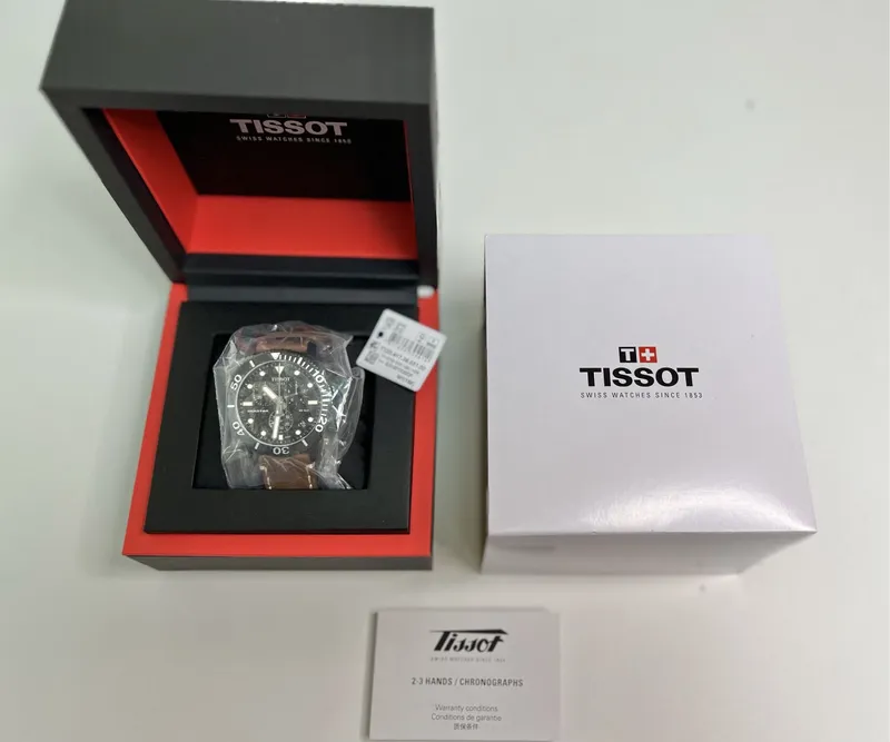 Оригинальные Tissot Seastar новые часы Швейцария — фото 2