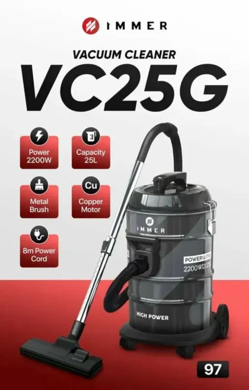 Immer, plisos, vacuum cleaner
