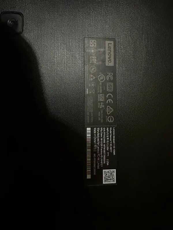 Lenovo ideapad 110-15IBR (Ноутбук)