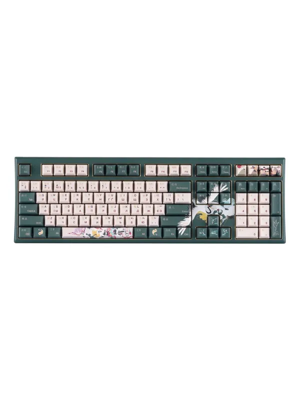 Клавиатура механическая Varmilo Lure VBS108 Crane 108Key, USB Type-C/Bluetooth, Cherry MX Silent Red — фото 1