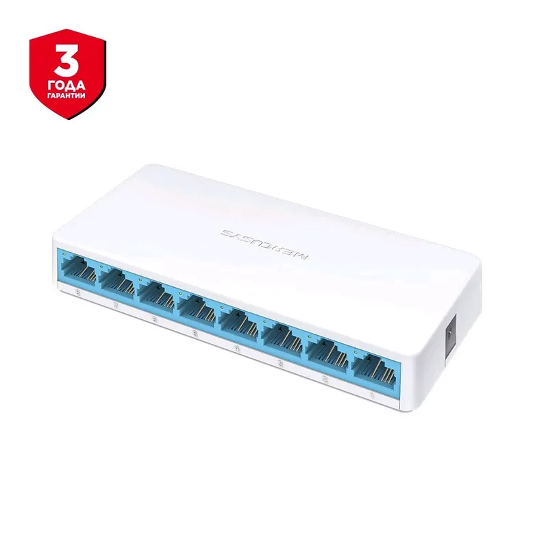 Kommutator switch lan rj45  8port 100 mbit/s