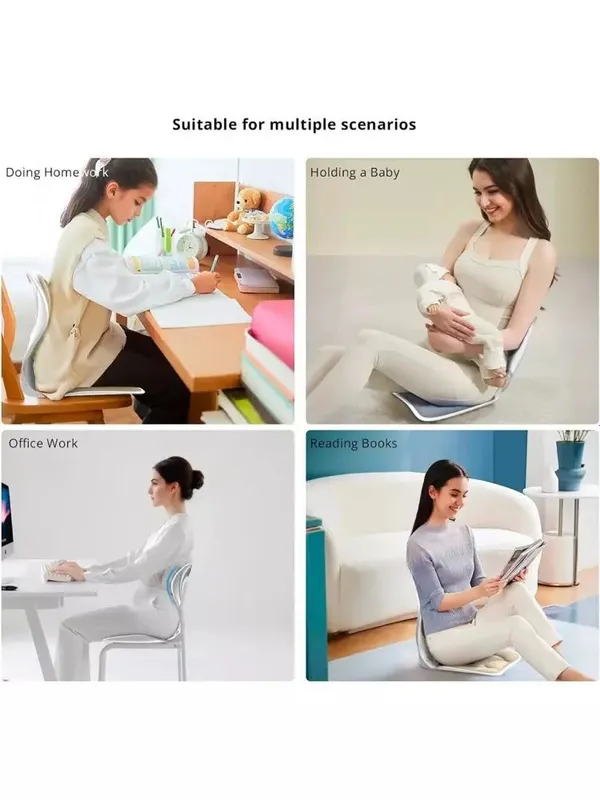 Orqani qo‘llab-quvvatlash uchun ergonomik o‘rindiq, qomat va belni tuz — фото 2