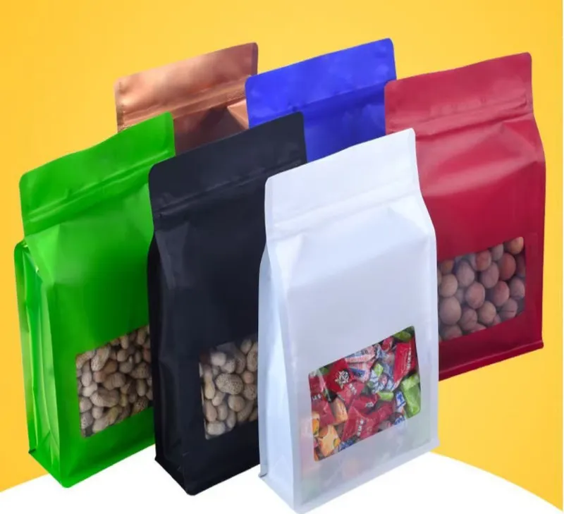 Kraft Doypack Zip Paket 6