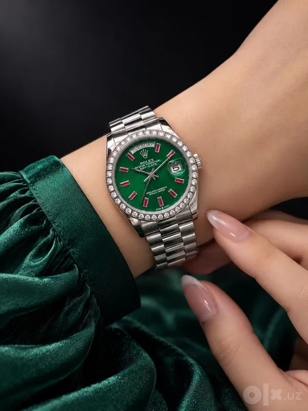 Rolex Day-Date — Green Watch 1 Rolex Day-Date — Green Watch 1