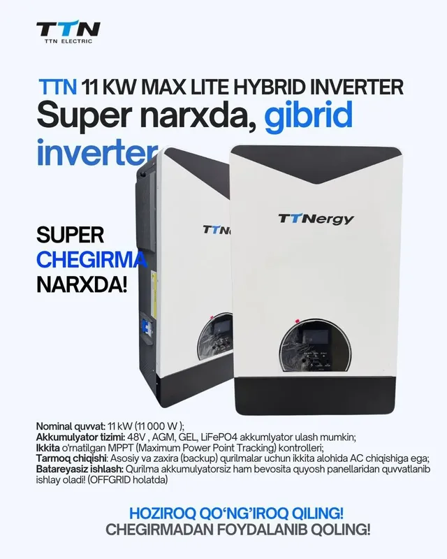 Gibrid inverter TTNergy Gibrid inverter TTNergy
