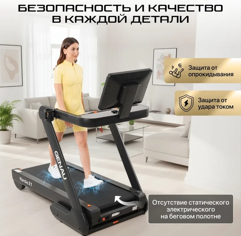 Электрическая беговая дорожка Genau Nordic Z1