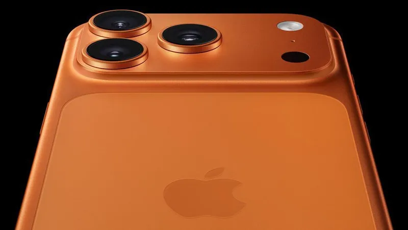 Iphone 17 pro orang trentdagi rangidan 2 Iphone 17 pro orang trentdagi rangidan 2