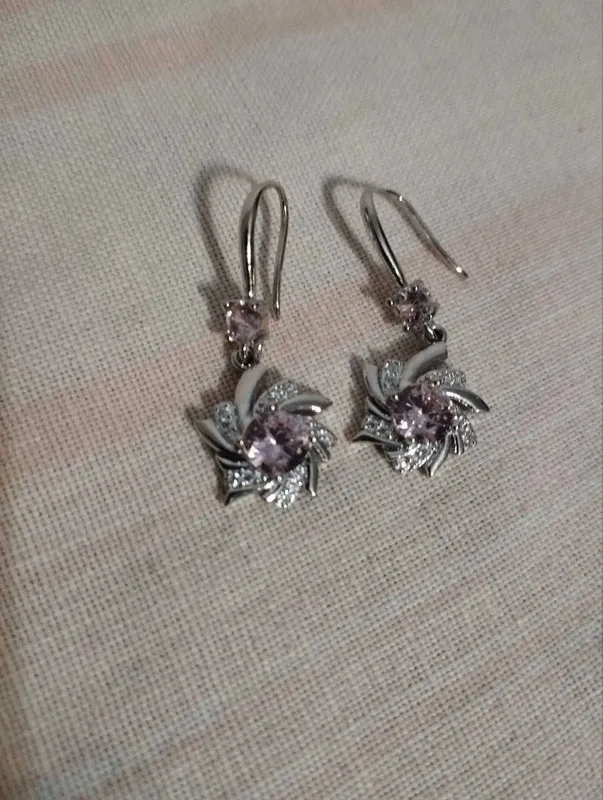 Серьги 925 проба серебро