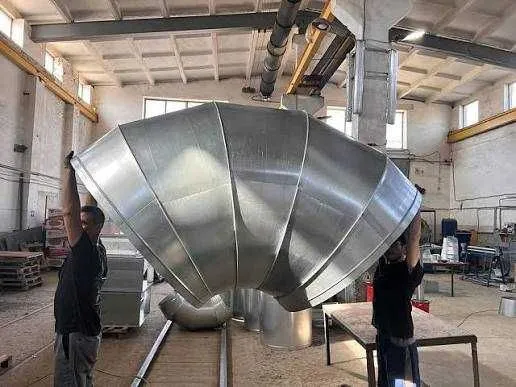 Производство воздуховодов в Ташкенте Идеальная стыковка. Лазерный крой 1