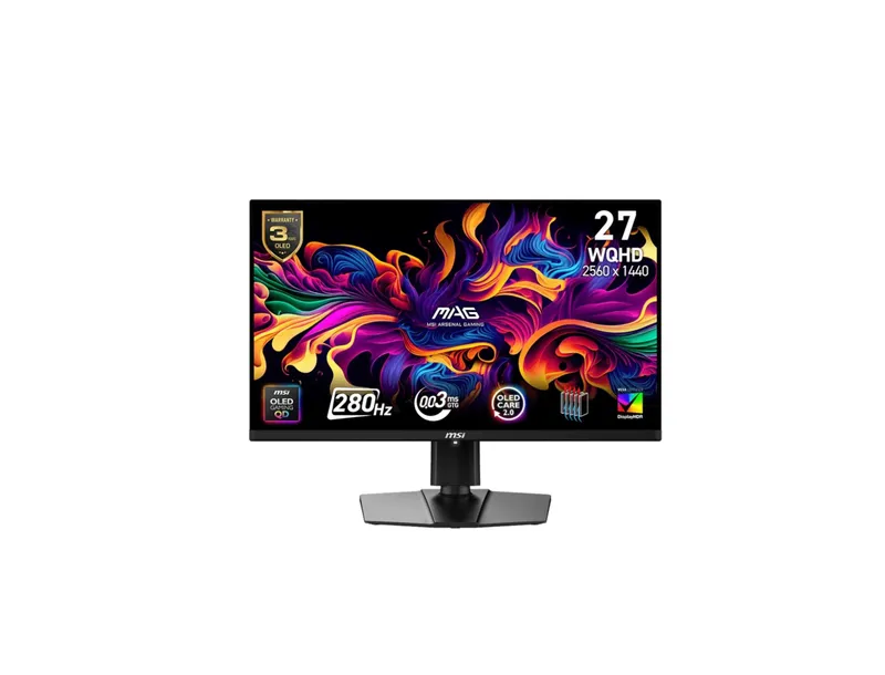' Монитор 26.5" MSI MAG 271QP QD-OLED X28 (2K, 280Hz, 0.03ms, OLED)