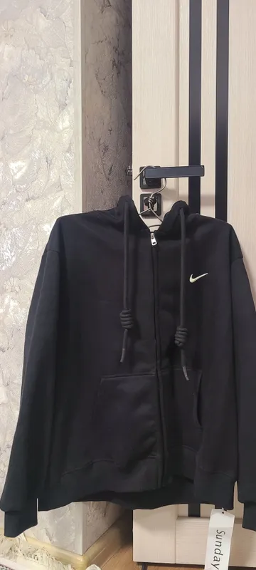 Nike худи чёрного цвета