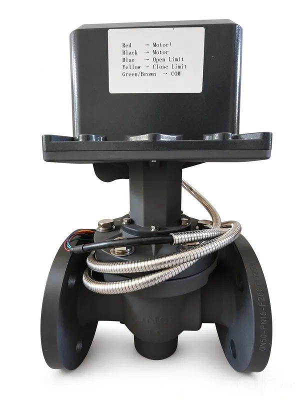 Elektr yuritmali gaz klapani 3 Elektr yuritmali gaz klapani 3