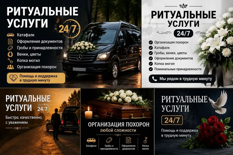 Ритуальные услуги, гроб, крест, катафалк, похороны в Ташкенте, отпеван — фото 1