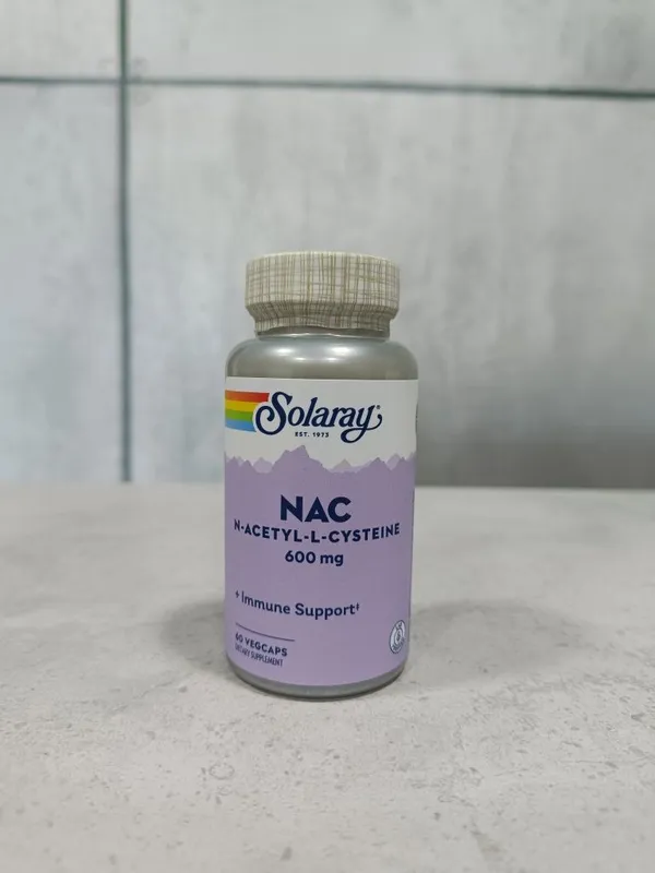 Solaray NAC 600 mg 60 vegcaps