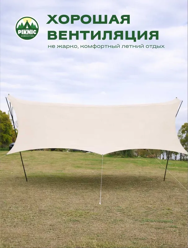 Легко собираемые навесы для пикника. — фото 1