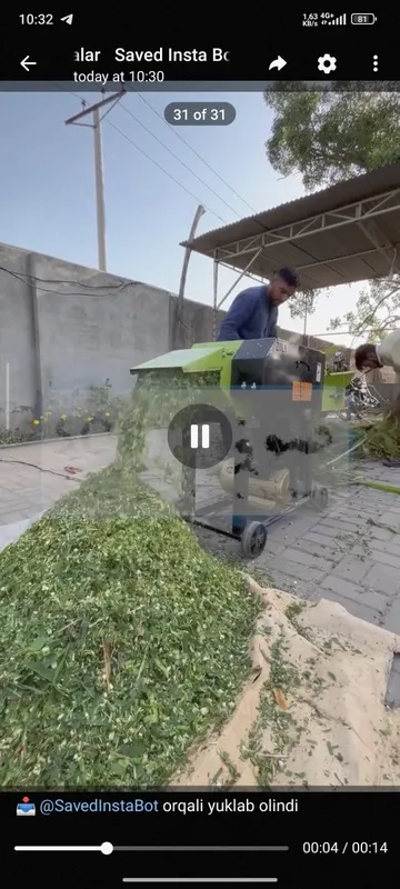 Drabilka ot xashak maydalash uchun hol va quruq aralash — фото 2