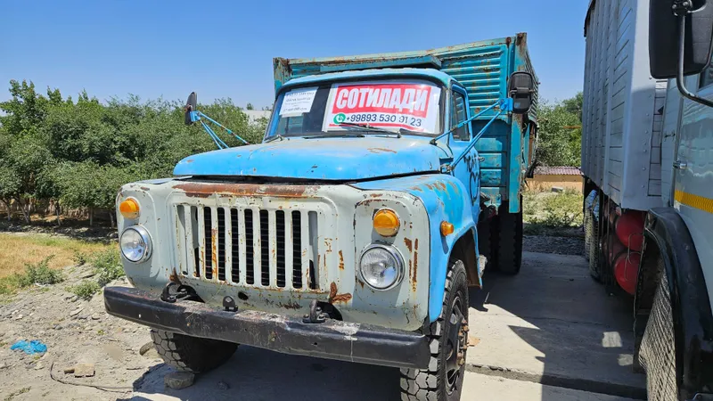 Газ 53 самасвал. 1980 год 1