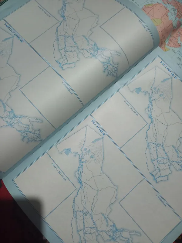 Atlas, geografiya 8 sinf 6