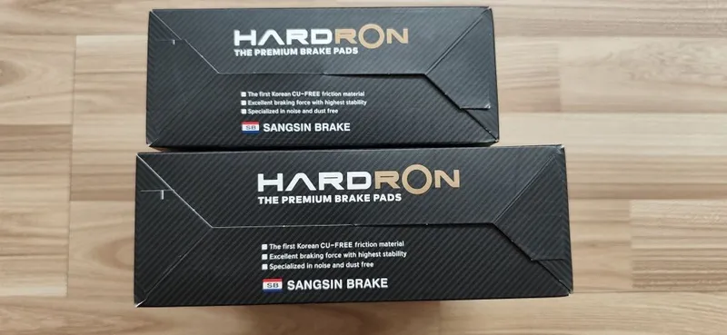 Тормозная колодка HARDRON Керамика. На Малибу 2 GM Korea. 10 3