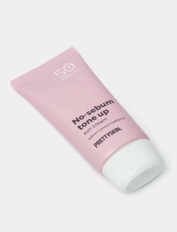 spf 50 pa+++ Prettyskin no-sebum tone up 5 spf 50 pa+++ Prettyskin no-sebum tone up 5