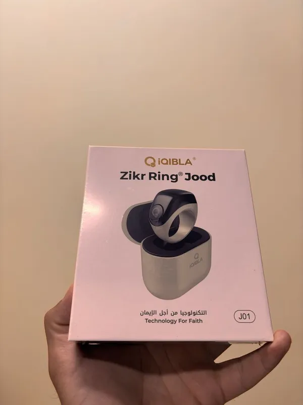 iQIBLA Zikr Ring Jood J01 / Elektron Tasbeh | Smart Zikr Halqasi — фото 2
