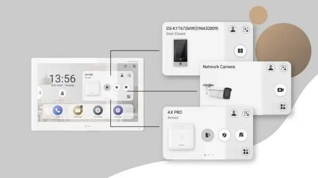 Hikvision ДОМОФОН-Терминал доступа с распознаванием лиц DS-K1T344MX-E1 — фото 2