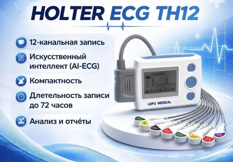 Холтер 12 каналли LEPU MEDICAL новый 1 Холтер 12 каналли LEPU MEDICAL новый 1