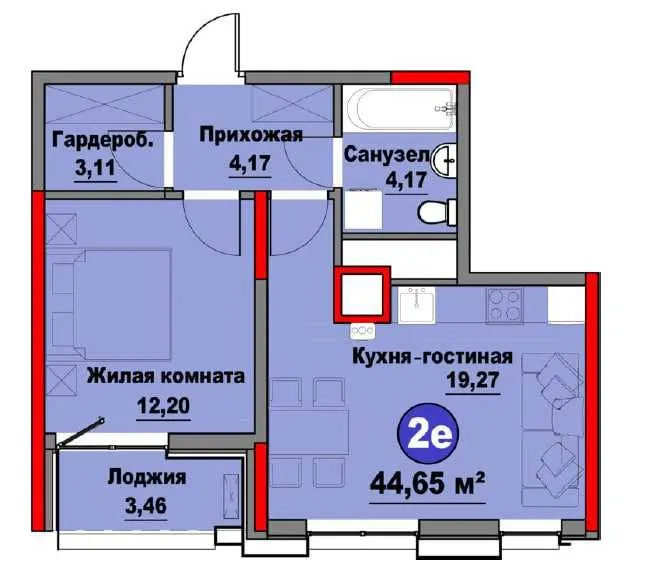 "СРОЧНАЯ ЦЕНА ‼️Коробка Regnum Plaza 44,65м2 ул Сайрам Мирзоулугбек‼️ — фото 3