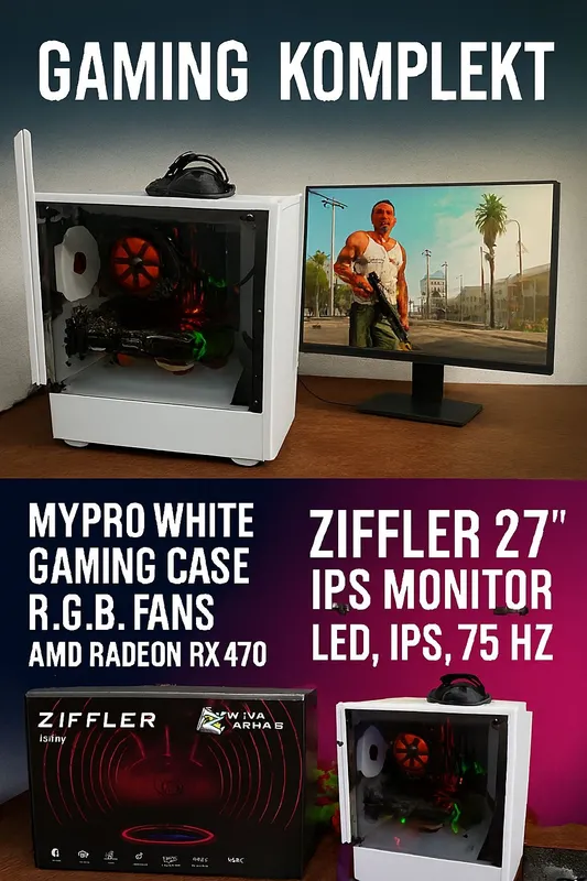 GAMING KOMPLEKT — Kuch, Tezlik va Stil bir joyda!
