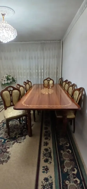 Стол стул 12 кишилик