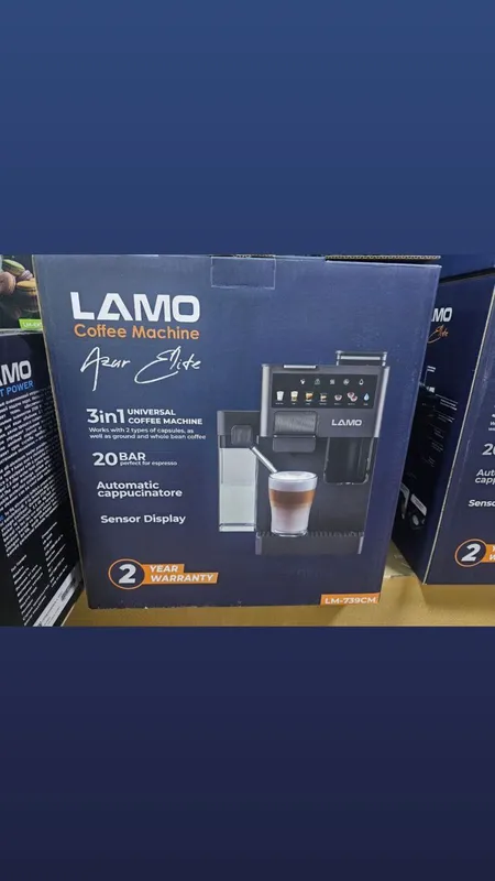 Автоматическая кофемашинка Lamo с гарантией год.