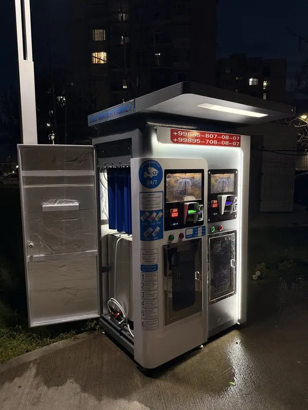 SUV Filtr vending qurilmasi