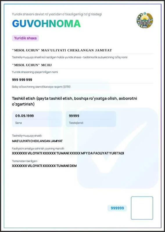 Ochilganiga 6 oydan oshgan FIRMALAR SOTILADI - yaxshi oborod qilgan