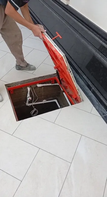 Яаширин люклар ерга Люки под плитку на пол 2