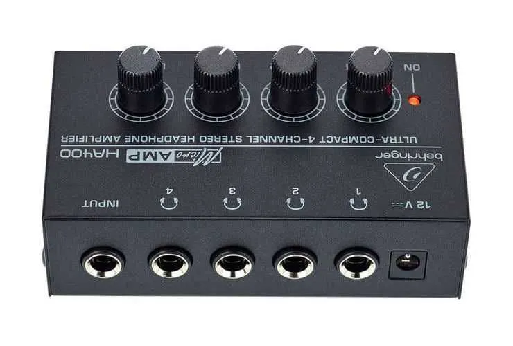 Behringer HA400 4-Channel Stereo Headphone Amplifier — фото 2