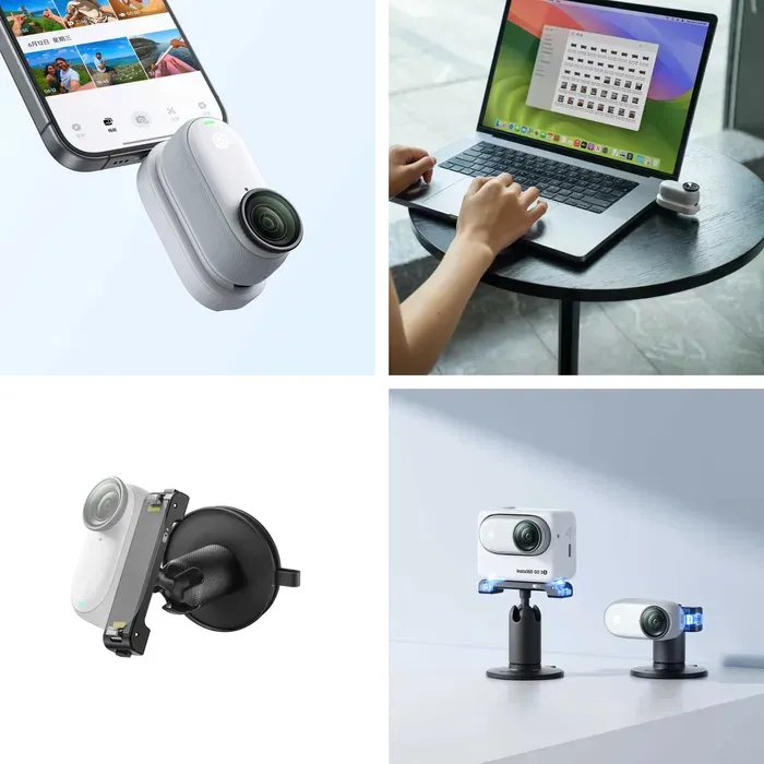 Insta360 GO 3S (128GB) + aksessuarlarning to‘liq to‘plami 2 Insta360 GO 3S (128GB) + aksessuarlarning to‘liq to‘plami 2