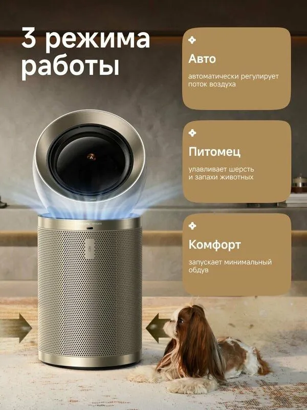 Очиститель воздуха Dreame PM10, 300 м /ч, автоматическое