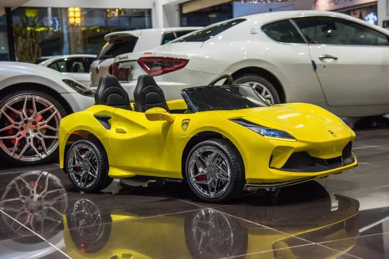 Ferrari F8 очень большая детская машина электромобиль болалар мошинаси 7