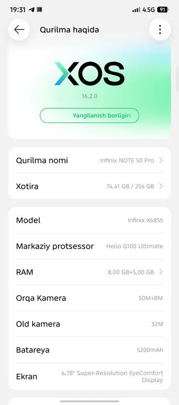 infinix note 50 pro 6