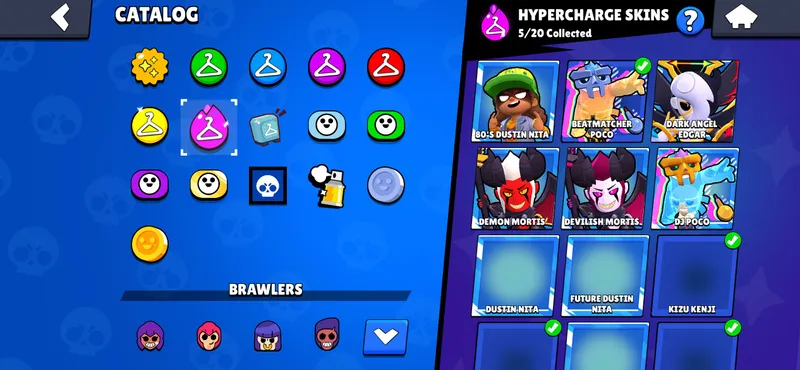 Продаётся аккаунт Brawl Stars 10